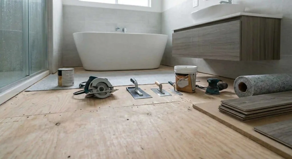 subfloor preparation before flooring installation